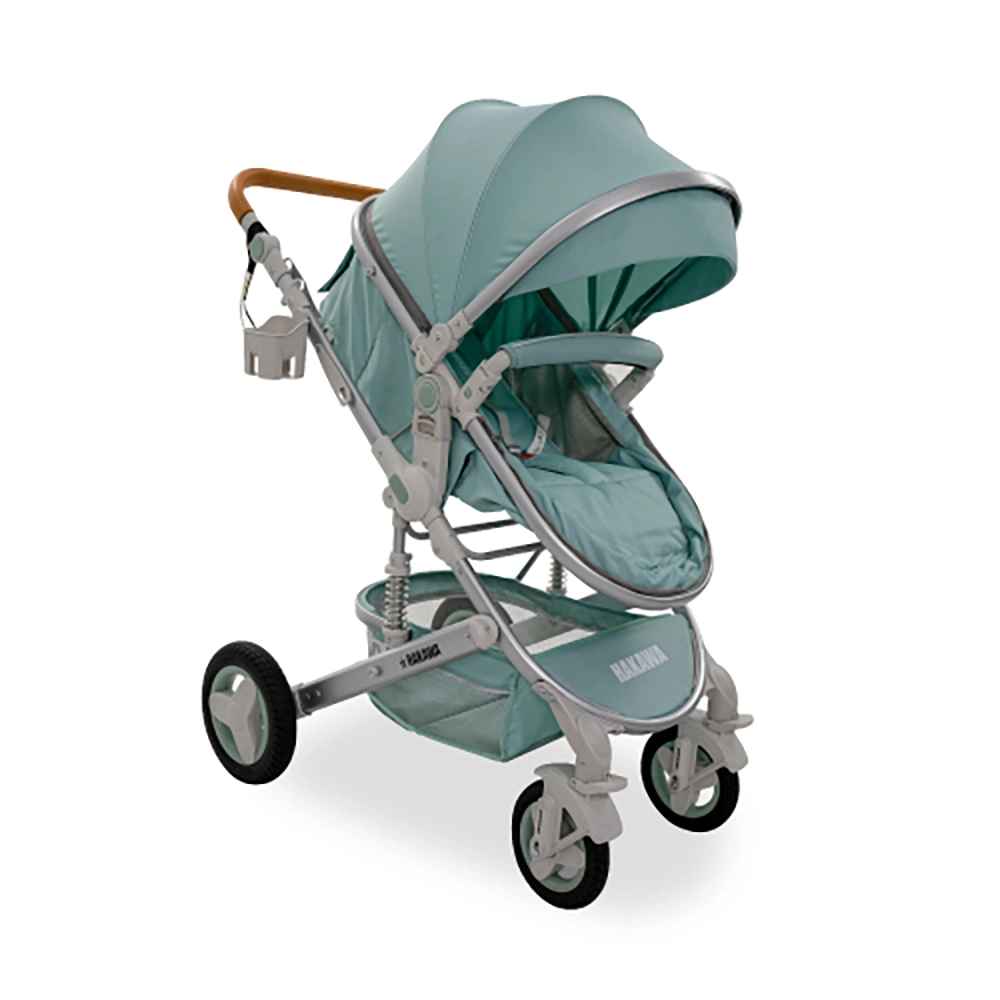 xe đẩy cho bé Hakawa HK-B02 màu xanh mint