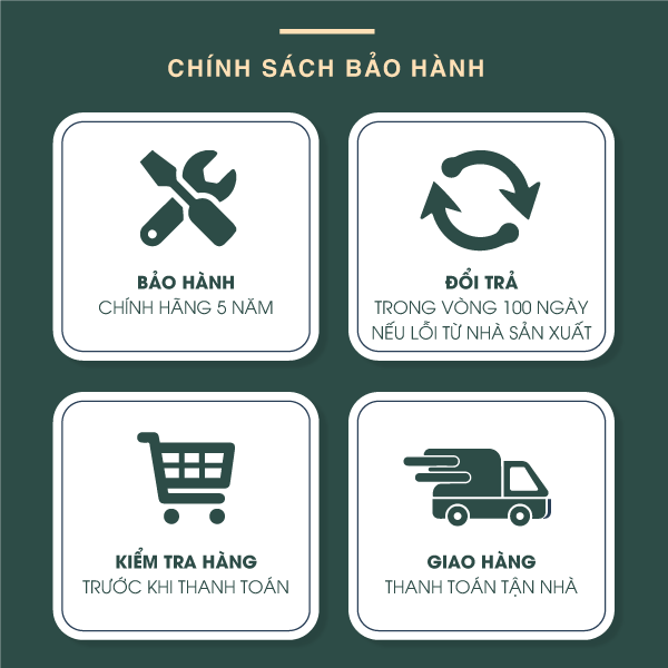 Chính sách bảo hành xe đấy em bé Hakawa dài hạn lên đến 5 năm và nhiều chính sách khác bảo vệ tối đa được quyền lợi khách hàng