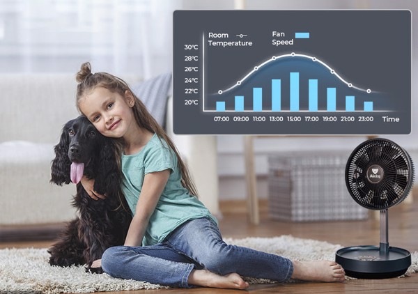 quạt gấp gọn di động Airdog