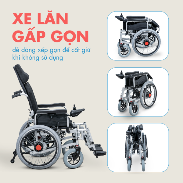XD-23 có thể gấp gọn dễ dàng để cấn giữ khi không sử dụng