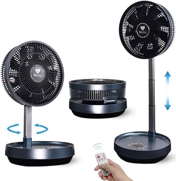 quạt gấp gọn có remote