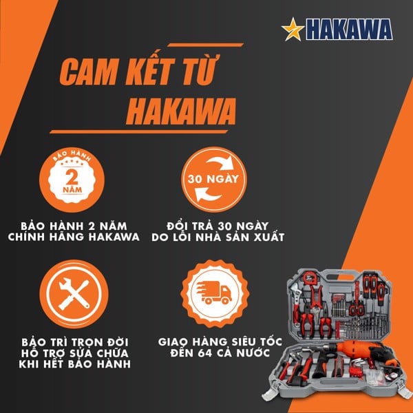 Chính sách bảo hành của HAKAWA luôn vì người tiêu dùng