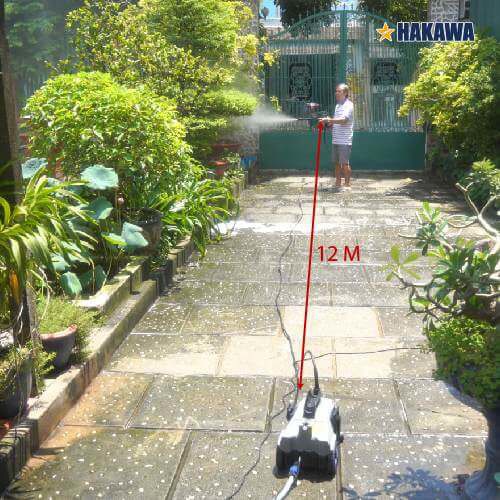 Dây phun áp lực nối dài HK-1400 độ dài lớn tiện lợi cho công việc xa nguồn nước