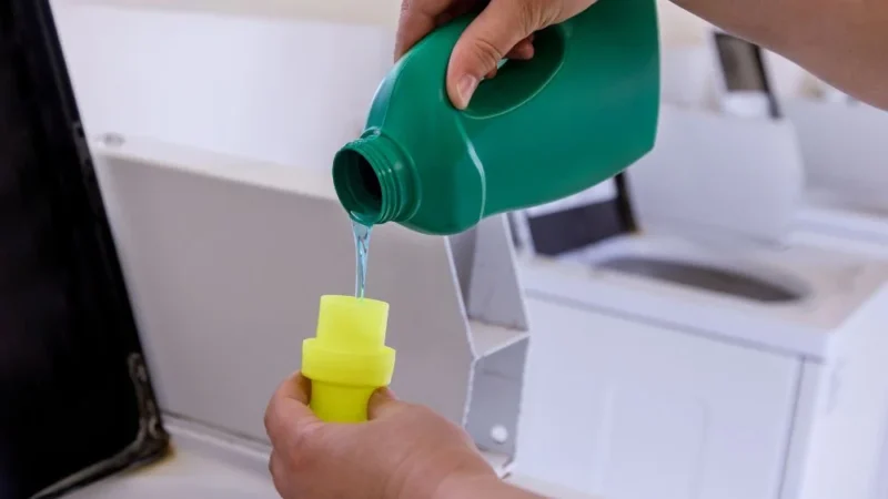 Bột giặt, nước xả vải