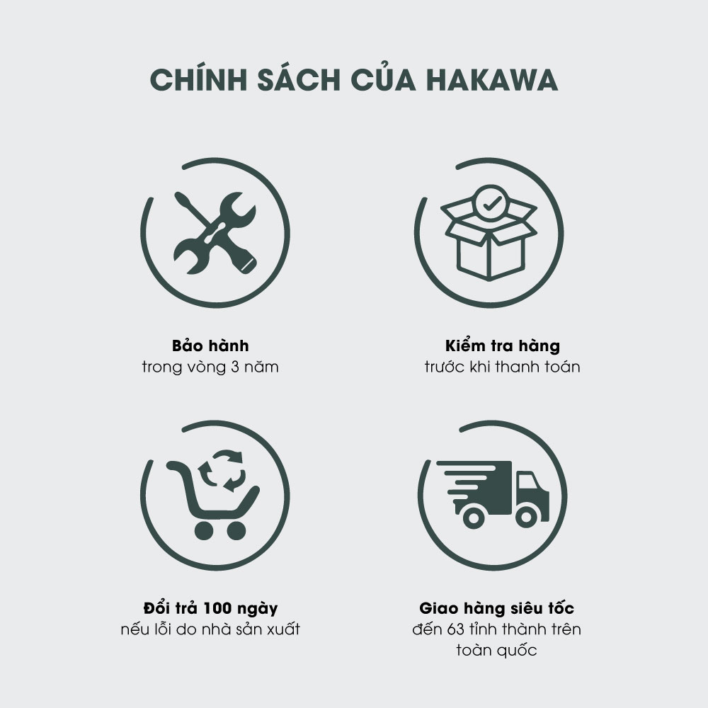 Chính sách bán sản phẩm ghế ăn dặm cho bé Hakawa HK-B08