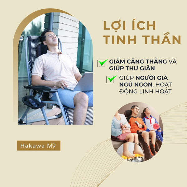 Lợi ích của nệm massage toàn thân M9