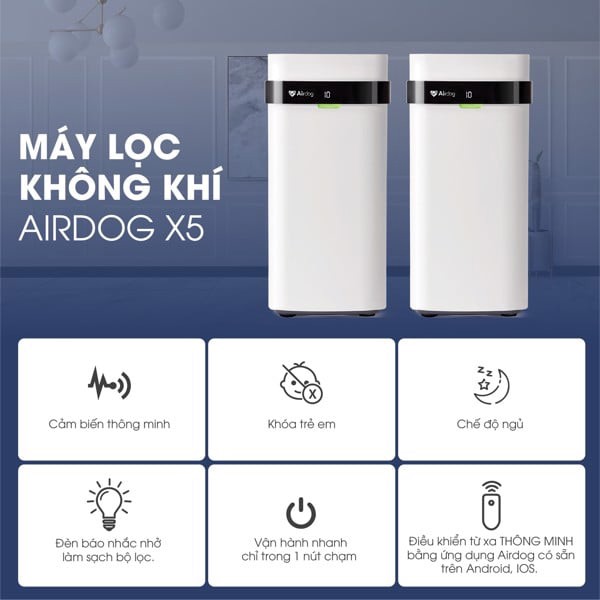 Airdog X5 thiết kế nhỏ gọn, dễ dàng di chuyển và sử dụng