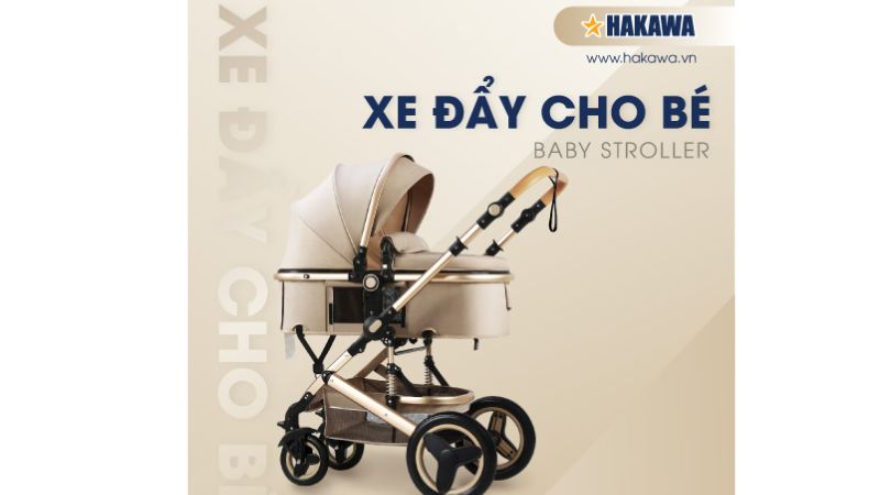 CHƯƠNG TRÌNH ĐỒNG GIÁ LẦN ĐẦU TIÊN TẠI HAKAWA 6 Xe đẩy cho bé nhiều màu sắc của Hakawa thoả sức chọn lựa