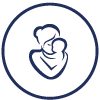 icon mẹ và bé