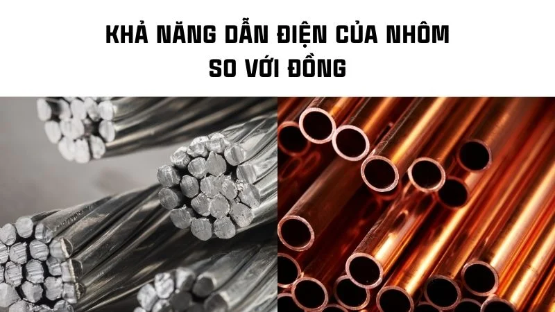 Nhôm có dẫn điện không? Kiến thức vật lý lớp 9 ai cũng nhầm 10 Khả năng dẫn điện của nhôm so với đồng.