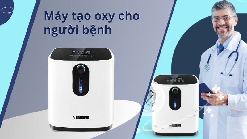Máy tạo oxy cho người bệnh