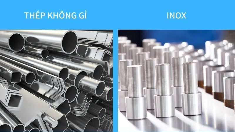 Thép không gỉ và inox