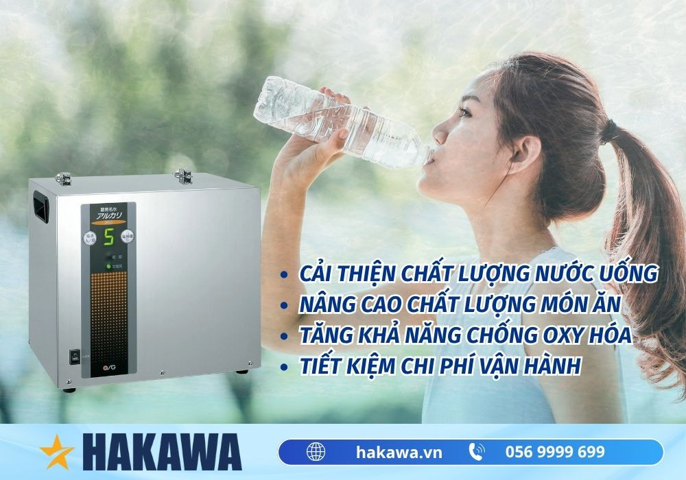 Máy tạo nước điện giải ion kiềm OSG NDX-360PLW 9 Lợi ích của máy lọc nước ion kiềm OSG NDX 360PLW