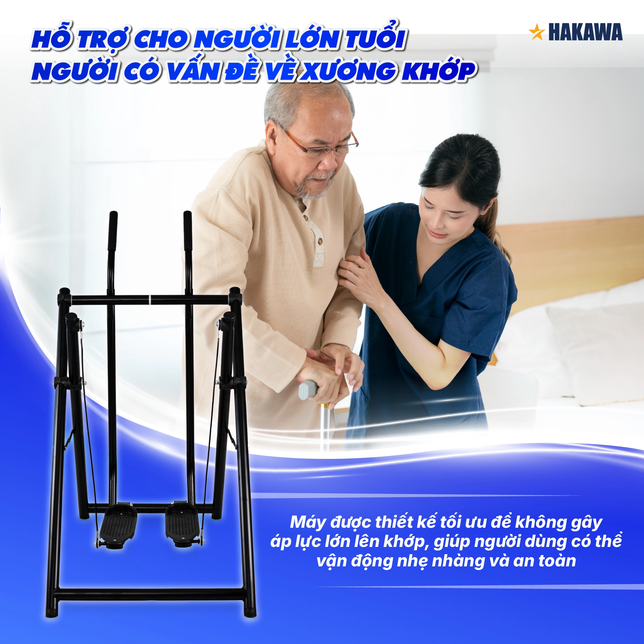 Người lớn tuổi cũng có thể sử dụng