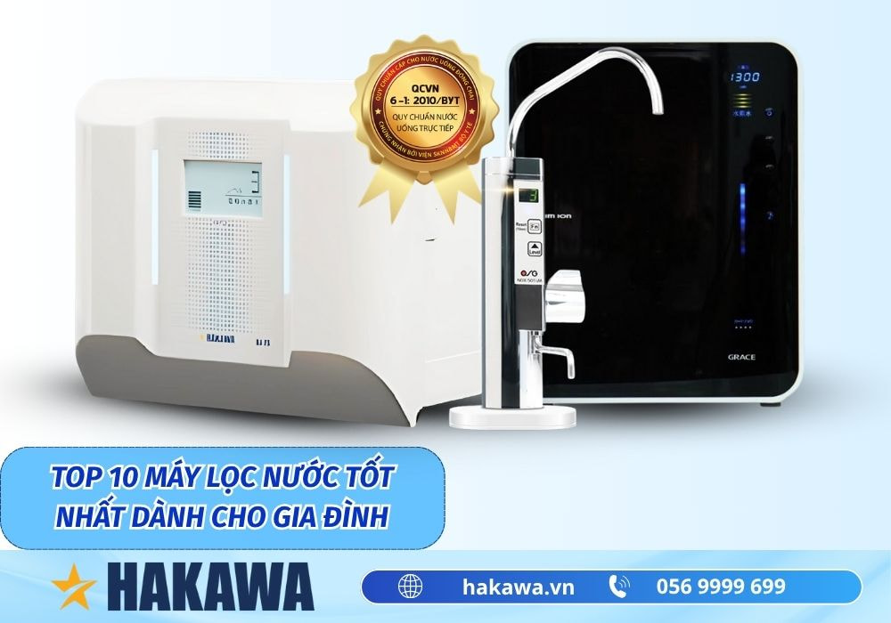 top máy lọc tốt cho gia đình