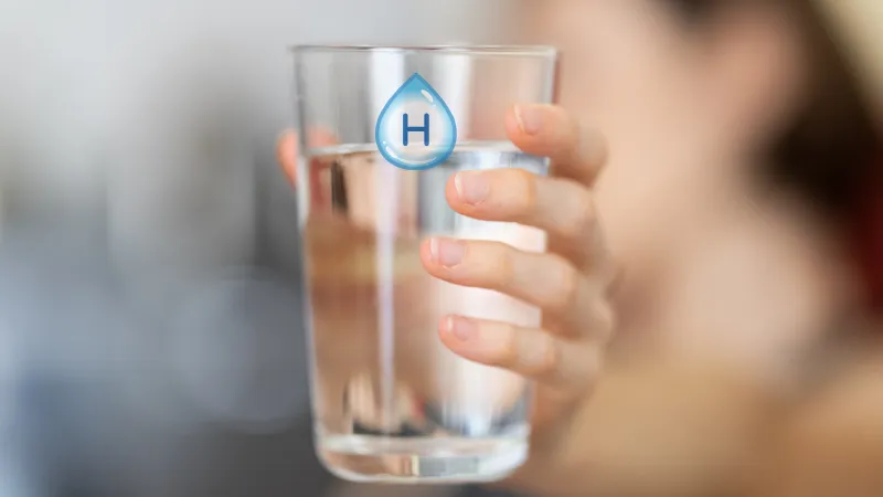 Nước ion kiềm rất giàu Hydro