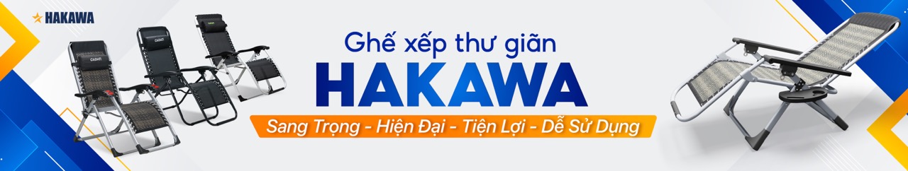 Ghế xếp thư giãn Hakawa