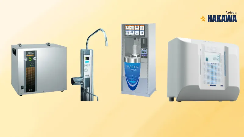 Máy lọc nước ion kiềm Hakawa là lựa chọn hợp lý cho gia đình