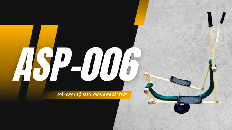 Máy chạy bộ trên không ngoài trời ÁP-006